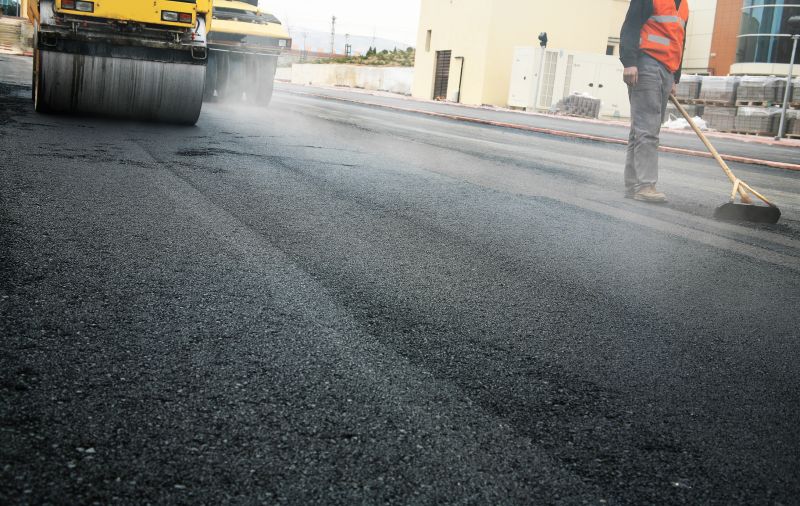 Imprinted Asphalt Installation